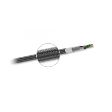 Logotrade promotional product image of: Nylon data transfer cable LK30 Type - C Quick Charge 3.0