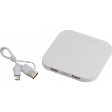 Logo trade promotional merchandise photo of: Wireless charger LINCOLN