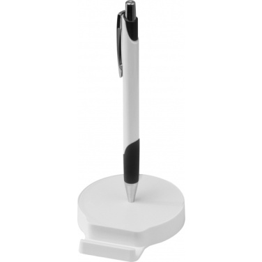 Logotrade business gifts photo of: Mobile phone holder with metal ballpen REGINA