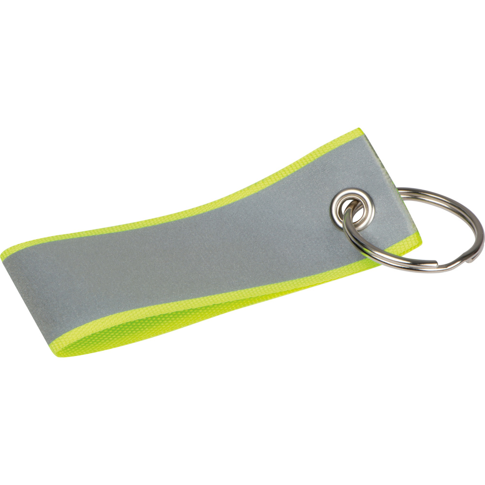 Logo trade promotional merchandise picture of: Reflective keyring