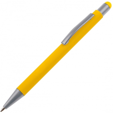 Logotrade advertising products photo of: Metal ballpen touch pen soft touch SALT LAKE CITY
