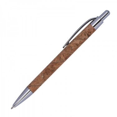 Logotrade promotional giveaway picture of: Cork pen KINGSWOOD