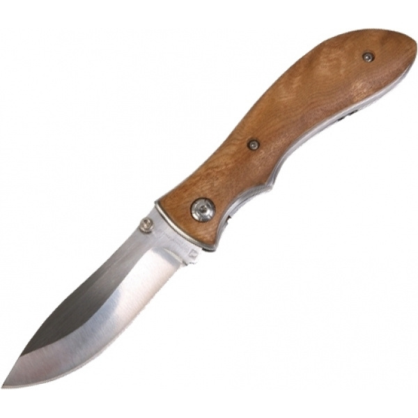 Logo trade corporate gift photo of: Pocket knife JUNGLE Schwarzwolf
