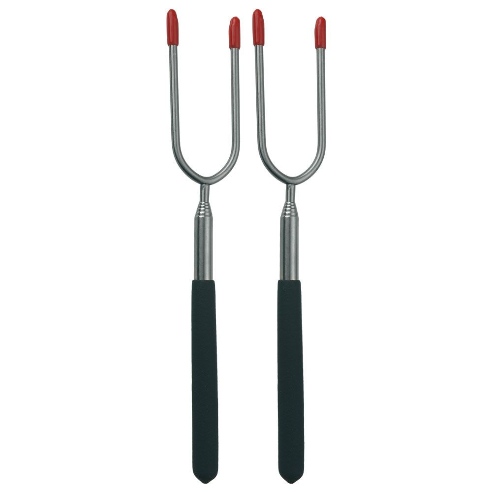 Logo trade corporate gifts image of: BBQ forks LIPNO Schwarzwolf
