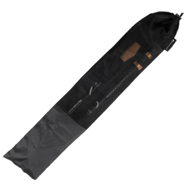 Logotrade promotional gift picture of: Trekking poles DENALI Schwarzwolf