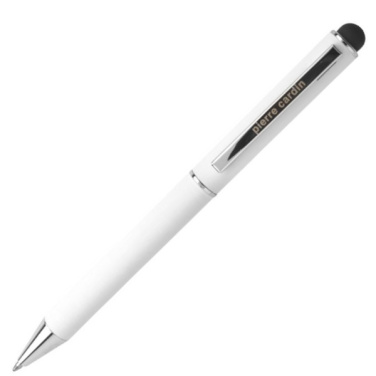 Logo trade promotional merchandise picture of: Metal ballpoint pen, touch pen, soft touch CLAUDIE Pierre Cardin