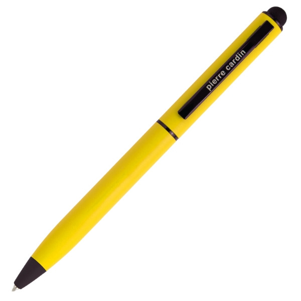Logotrade promotional merchandise image of: Metal ballpoint pen, touch pen, soft touch CELEBRATION Pierre Cardin