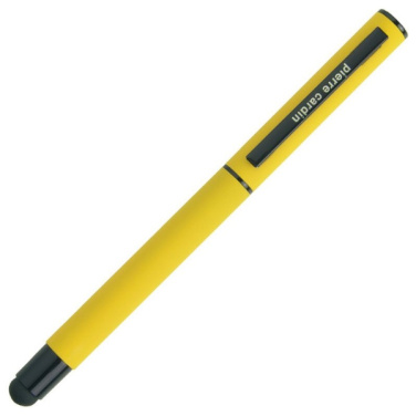 Logo trade advertising products image of: Roller touch pen, soft touch CELEBRATION Pierre Cardin