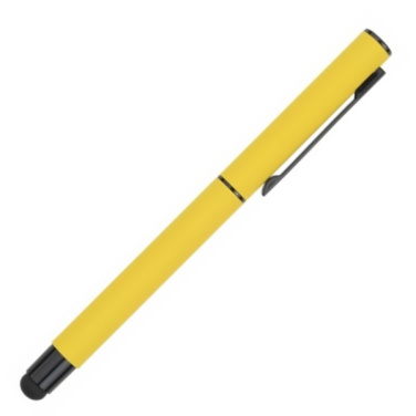 Logo trade advertising products image of: Roller touch pen, soft touch CELEBRATION Pierre Cardin