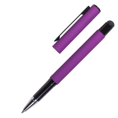 Logotrade promotional giveaway image of: Roller touch pen, soft touch CELEBRATION Pierre Cardin