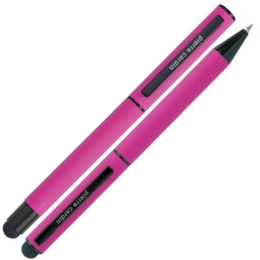 Logo trade promotional giveaway photo of: Writing set touch pen, soft touch CELEBRATION Pierre Cardin