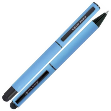 Logo trade promotional item photo of: Writing set touch pen, soft touch CELEBRATION Pierre Cardin