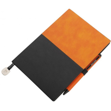 Logotrade promotional giveaways photo of: Notepad A5 & ballpoint pen REPORTER Pierre Cardin