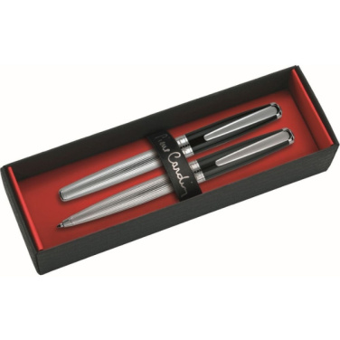 Logotrade promotional merchandise photo of: Writing set ballpoint pen & fountain pen CHRISTOPHE Pierre Cardin
