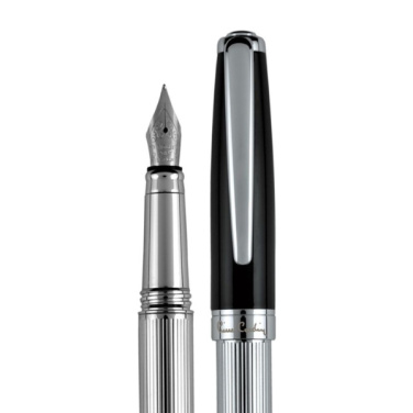 Logo trade promotional merchandise photo of: Writing set fountain pen & roller CHRISTOPHE Pierre Cardin