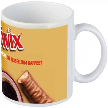 Logo trade promotional items picture of: Classic coffee mug for allover print VIESTE 300 ml