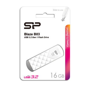 Logo trade promotional items picture of: PENDRIVE SILICON POWER B03 3.2