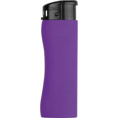 Logo trade promotional giveaways image of: Electronic lighter MOUSCRON