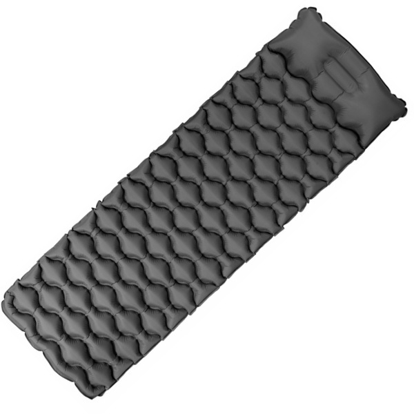 Logotrade promotional gifts photo of: Inflatable mat SAJAMA Schwarzwolf