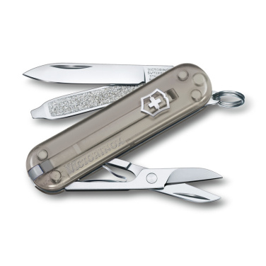 Logotrade advertising products photo of: Pocket knife Classic SD transparent Victorinox