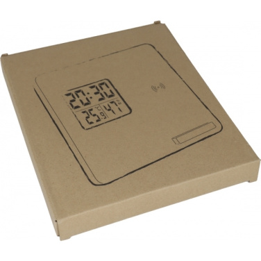 Logotrade advertising product picture of: Bamboo weather station GRANADA