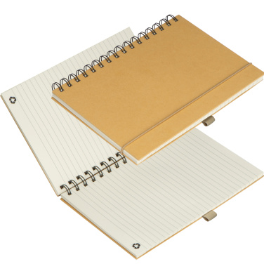 Logotrade promotional merchandise photo of: Cardboard notebook SILKEBORG