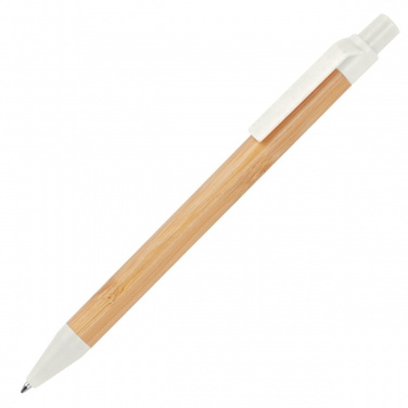 Logotrade corporate gift picture of: Wheatstraw and bamboo ballpen HALLE