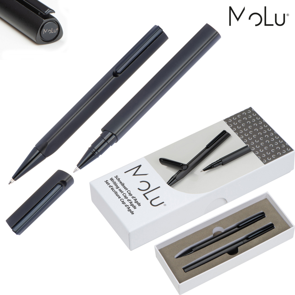 Logotrade promotional items photo of: Writing set CAP D AGDE MoLu
