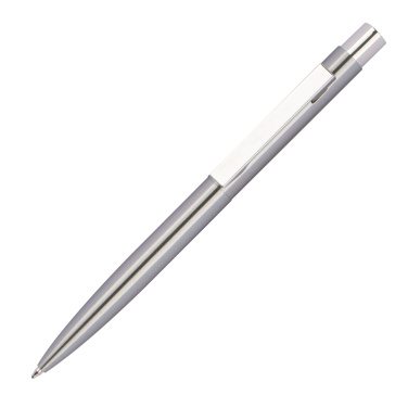 Logo trade corporate gifts image of: Stainless steel pen CAPE CORAL MoLu