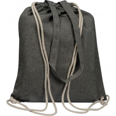 Logo trade promotional gifts picture of: Recycled cotton bag ADDISON