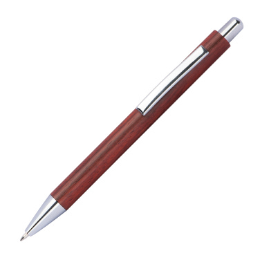 Logo trade promotional giveaways image of: Wooden pen POSADAS