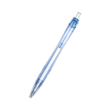 Logotrade advertising products photo of: Transparent ballpen GLASGOW