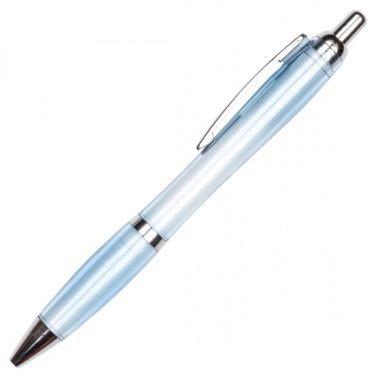 Logotrade advertising products photo of: Transparent ballpen ALKEN