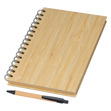Logo trade promotional gifts picture of: A5 notebook PISA