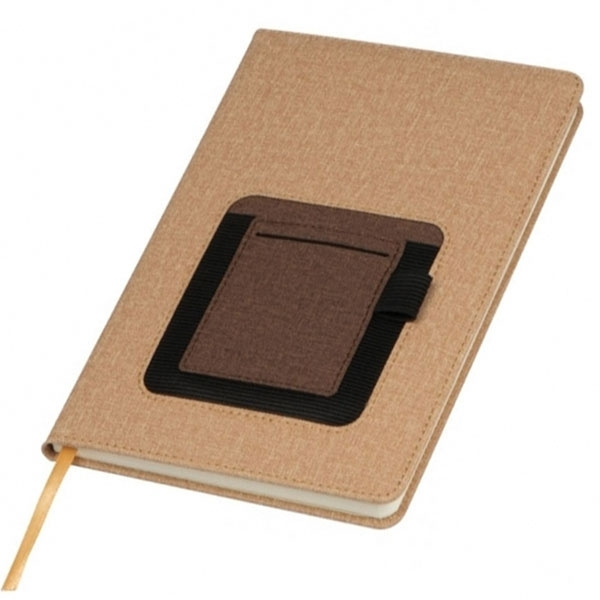 Logo trade promotional products picture of: A5 notebook TILBURG