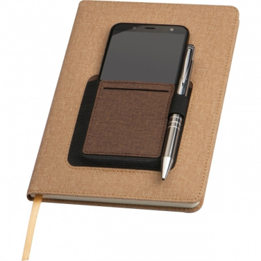 Logo trade advertising products image of: A5 notebook TILBURG