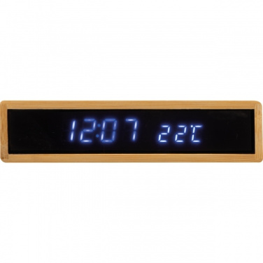 Logo trade promotional items picture of: Desk clock TRONDHEIM