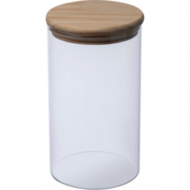 Logotrade promotional product image of: Borosilicate container ONTARIO 1000 ml