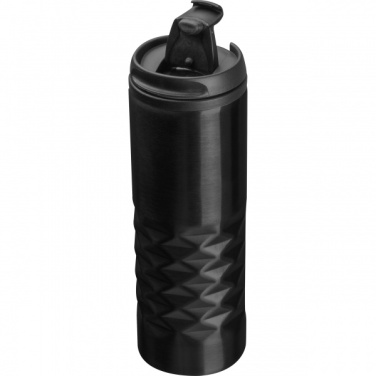 Logotrade promotional giveaway image of: Thermal stainless steel mug SANTANDER 500 ml