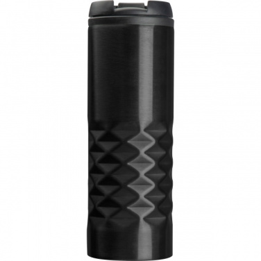 Logo trade advertising products picture of: Thermal stainless steel mug SANTANDER 500 ml
