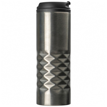 Logotrade promotional item image of: Thermal stainless steel mug SANTANDER 500 ml