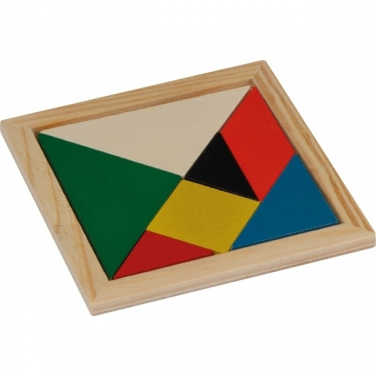 Logotrade promotional products photo of: Wooden puzzle PORTO