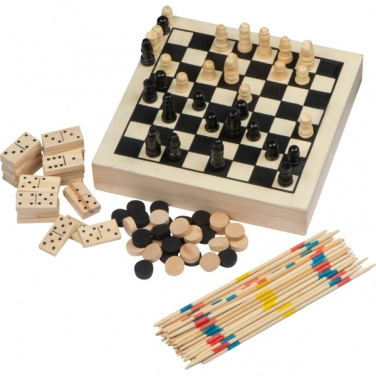 Logotrade advertising products photo of: Wooden game collection RIGA