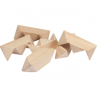 Logotrade promotional product picture of: Wooden puzzle TOULOUSE
