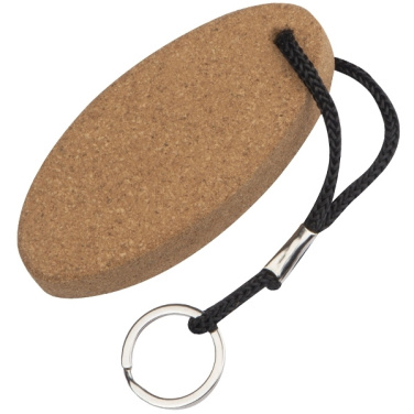 Logotrade advertising products photo of: Cork keyring ROSKILDE