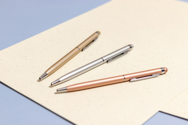 Logotrade promotional merchandise picture of: Ball pen with touch function CATANIA