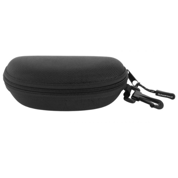 Logo trade advertising product photo of: Case for sunglasses ARKANSAS Schwarzwolf