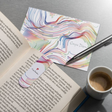 Logotrade promotional products photo of: Set of magnetic bookmark and postcard LIBRO