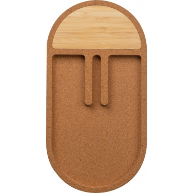 Logo trade corporate gifts picture of: Desk organiser with charging station LANCASTER