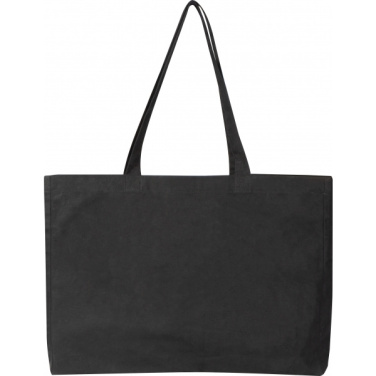 Logo trade promotional gift photo of: Organic cotton bag BARI